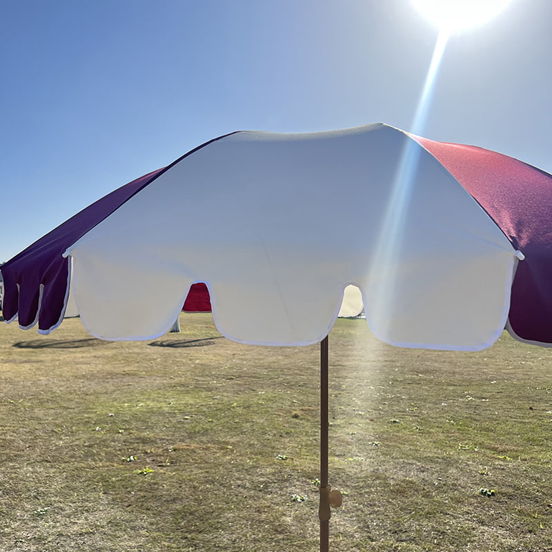 2M Fibre Frame, Leve Aluminium Shaft, Ordinarium Solem Umbrella.