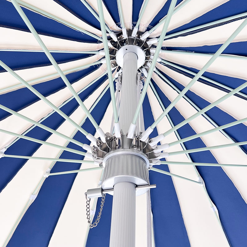 2.5M Hyacinthus et Alba Patchwork Pagoda Umbrella