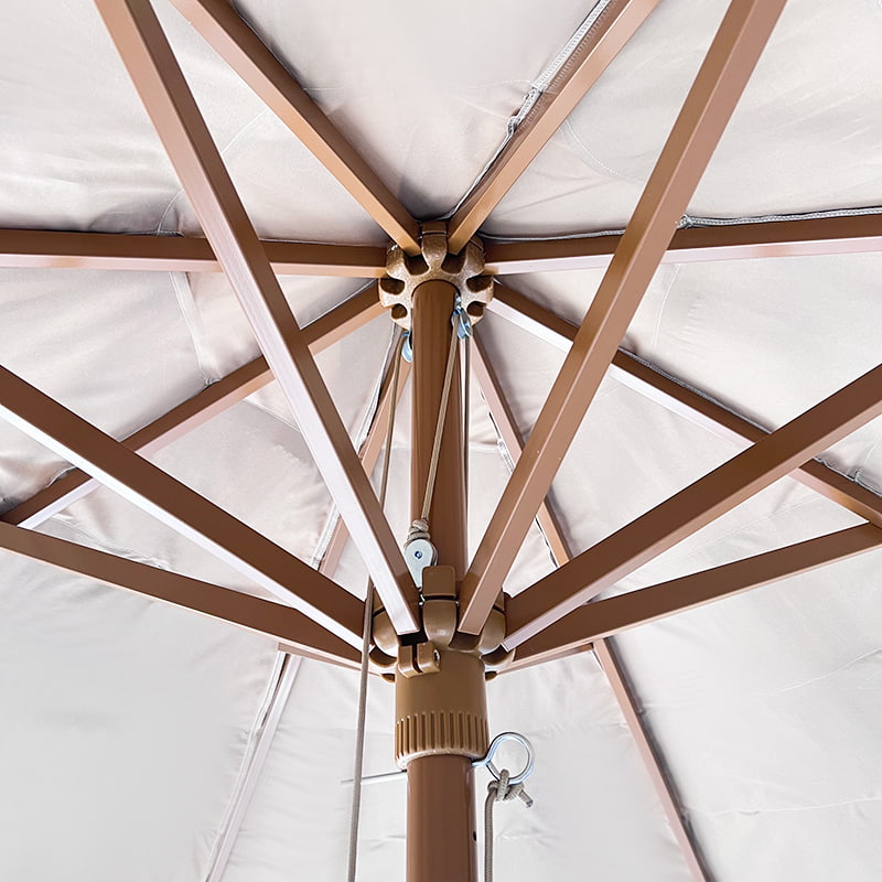 3-Meter Straw Patio Umbrella