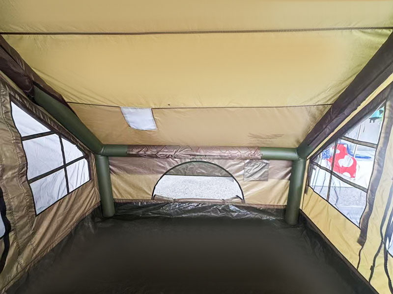 Small Size Military Green Inflatable Camping Tentorium