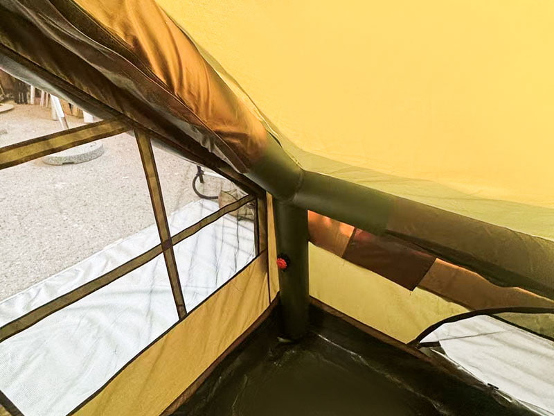 Small Size Military Green Inflatable Camping Tentorium