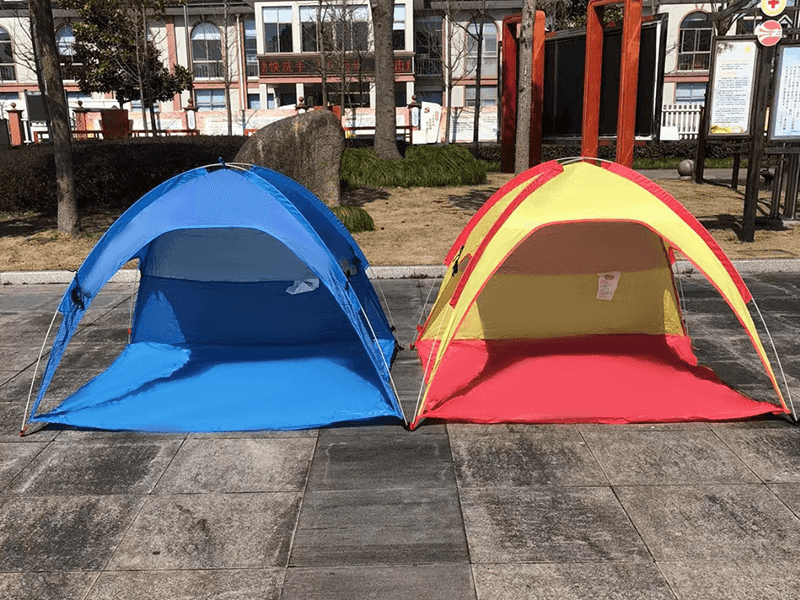 Spatium Outdoor Beach tabernaculum cum evacuatione in tribus lateribus