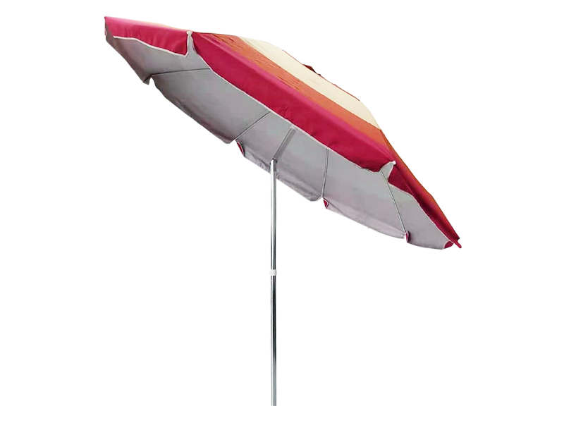220Cm Outdoor Polyester Argentea gluten Umbrella
