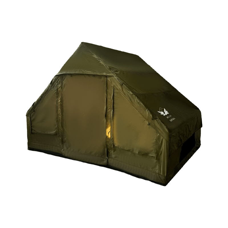 Small Size Military Green Inflatable Camping Tentorium